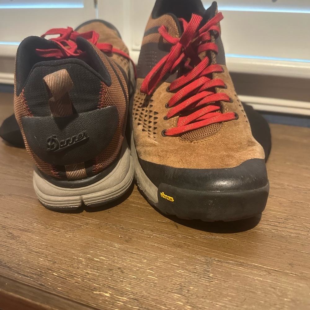 Danner Athletic Shoes Brown and Red Performance Design